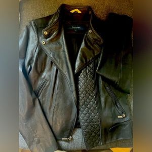 Cole Haan leather jacket M